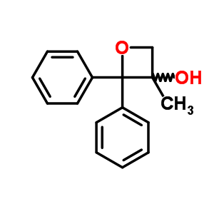 3-甲基-2,2-二苯基-氧杂环丁烷-3-醇结构式_89867-83-4结构式