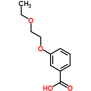 3-(2-乙氧基乙氧基)苯甲酸结构式_898747-62-1结构式