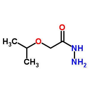 2-异丙氧基乙酰肼盐酸盐结构式_898747-67-6结构式