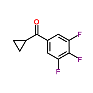 Cyclopropyl-(3,4,5-trifluorophenyl)methanoneStructure,898790-36-8Structure Cyclopropyl-(3,4,5-trifluorophenyl)methanone Structure,898790-36-8Structure