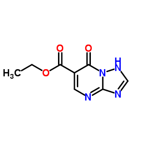 1,7-二氢-7-氧代-[1,2,4]噻唑并[1,5-a]嘧啶-6-羧酸乙酯结构式_89977-78-6结构式