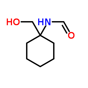 N-[1-(羟基甲基)环己基]甲酰胺结构式_90204-86-7结构式