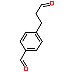 4-(3-氧代丙基)苯甲醛结构式_90392-95-3结构式