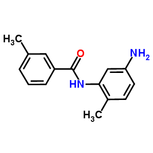 N-(5-氨基-2-甲基苯基)-3-甲基苯甲酰胺结构式_905811-03-2结构式