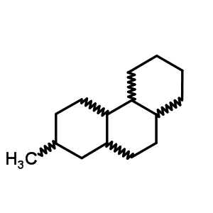 四十氢-2-甲基菲结构式_90592-98-6结构式