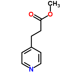 3-(4-吡啶)丙酸甲酯结构式_90610-07-4结构式