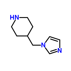 4-((1H-咪唑-1-基)甲基)哌啶结构式_90748-03-1结构式