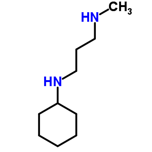 N1-环己基-N3-甲基-1,3-丙二胺结构式_90853-13-7结构式