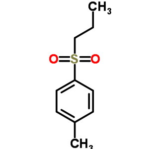1-甲基-4-(丙基磺酰基)苯结构式_90926-25-3结构式