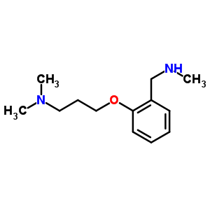 2-[3-(二甲基氨基)丙氧基]-N-甲基苄胺结构式_910037-06-8结构式