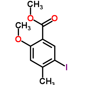 5-碘-2-甲氧基-4-甲基苯甲酸甲酯结构式_914225-32-4结构式