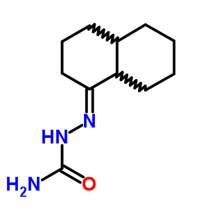 2-(八氢-1(2H)-萘)-肼羧酰胺结构式_91548-88-8结构式