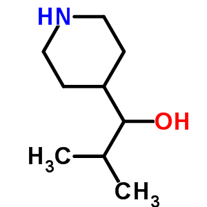 2-甲基-1-哌啶-4-基丙-1-醇结构式_915919-67-4结构式