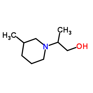 2-(3-甲基哌啶-1-基)-1-丙醇结构式_915920-23-9结构式