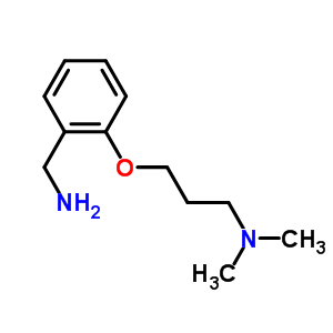 2-[3-(二甲基氨基)丙氧基]苄胺结构式_916766-87-5结构式