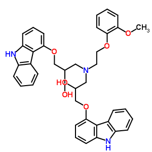 卡维地洛杂质B结构式_918903-20-5结构式