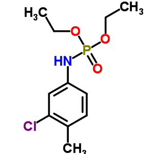 3-氯-N-二乙氧基膦-4-甲基-苯胺结构式_92017-23-7结构式