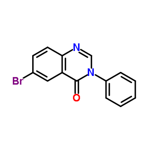 6-溴-3-苯基-4(3h)-喹唑啉酮结构式_92103-93-0结构式