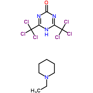 4,6-双(三氯甲基)-5H-1,3,5-噻嗪-2-酮结构式_92168-22-4结构式