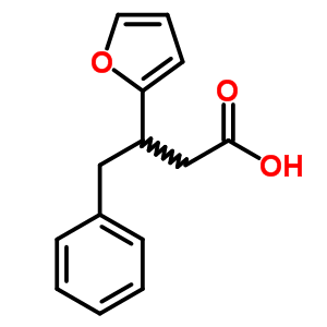 3-呋喃-2-基-4-苯基-丁酸结构式_92190-42-6结构式