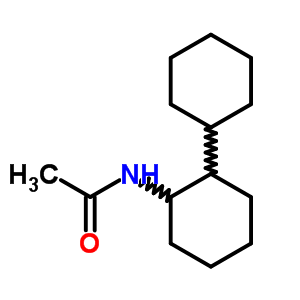 N-(2-环己基环己基)乙酰胺结构式_92329-30-1结构式