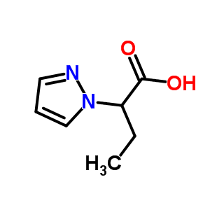 2-(1H-吡唑-1-基)丁酸结构式_923526-87-8结构式
