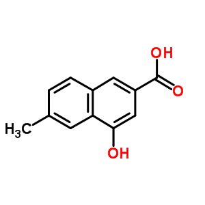 4-羟基-6-甲基-2-萘羧酸结构式_92368-24-6结构式