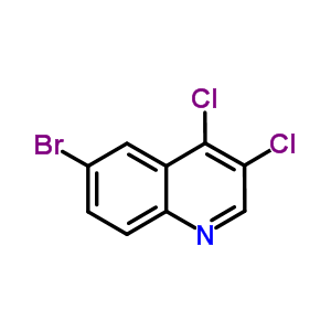 6-溴-3,4-二氯喹啉结构式_927801-17-0结构式