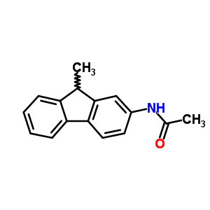 N-(9-甲基-9h-芴-2-基)乙酰胺结构式_92962-35-1结构式