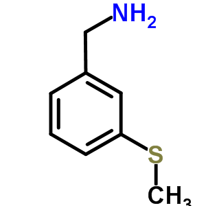 1-[3-(甲基硫代)苯基]甲胺结构式_93071-78-4结构式