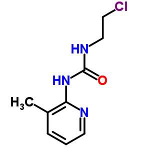 N-(2-氯乙基)-n-(3-甲基-2-吡啶)脲结构式_93701-49-6结构式
