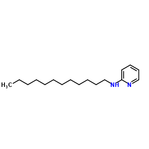 N-十二基吡啶-2-胺结构式_93812-57-8结构式