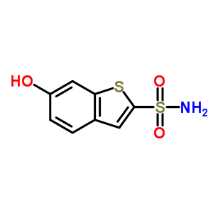 6-羟基苯并[b]噻吩-2-磺酰胺结构式_96803-89-3结构式