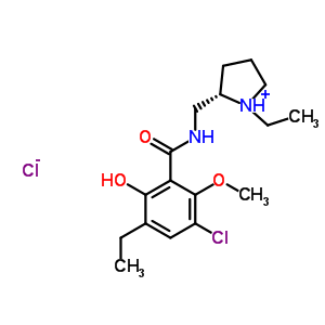 S-(-)-依替必利盐酸盐结构式_97612-24-3结构式