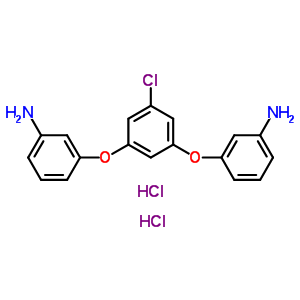 1,3-双(3-氨基苯氧基)-5-氯苯二盐酸盐结构式_99503-73-8结构式