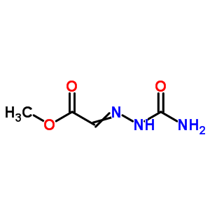 2-(氨基甲酰肼基)乙酸甲酯结构式_999-68-8结构式